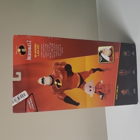 DISNEY PIXAR INCREDIBLE 2 | Mr. Incredibles and Jack-Jack Figurine - Picture 8 of 8
